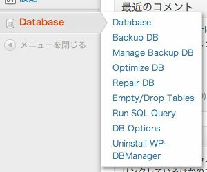 WP DBManager04